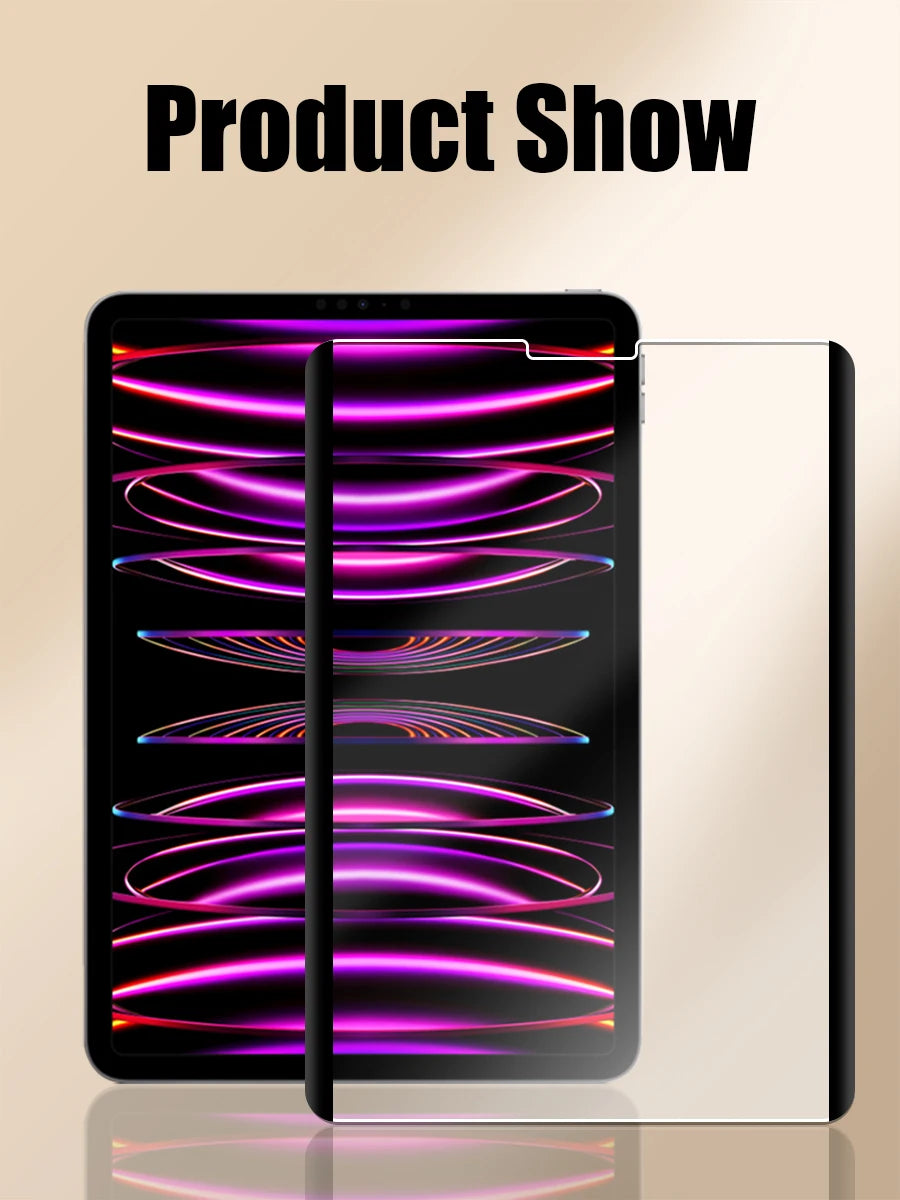 Like Paper Film For Ipad Pro 13 11 2024 12.9 10 9 10th 9th Generation 10.2 Screen Protector On Ipad Air 5 4 2 3 Mini 6 Magnetic