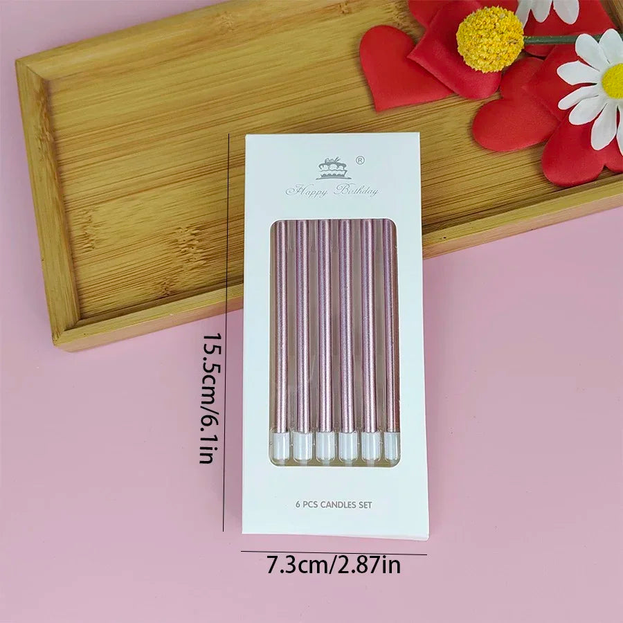 Birthday Candle Cake Baking Decoration Curve Rotating Curved Candle Romantic Party Colored Candle Multiple Style Choices