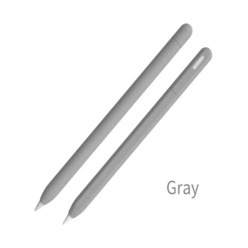 Apple Pencil Case Silicone Tablet Stylus Protection Case Solid Color Shockproof for Apple Pencil 1st Or 2nd Generation Or Pencil Pro