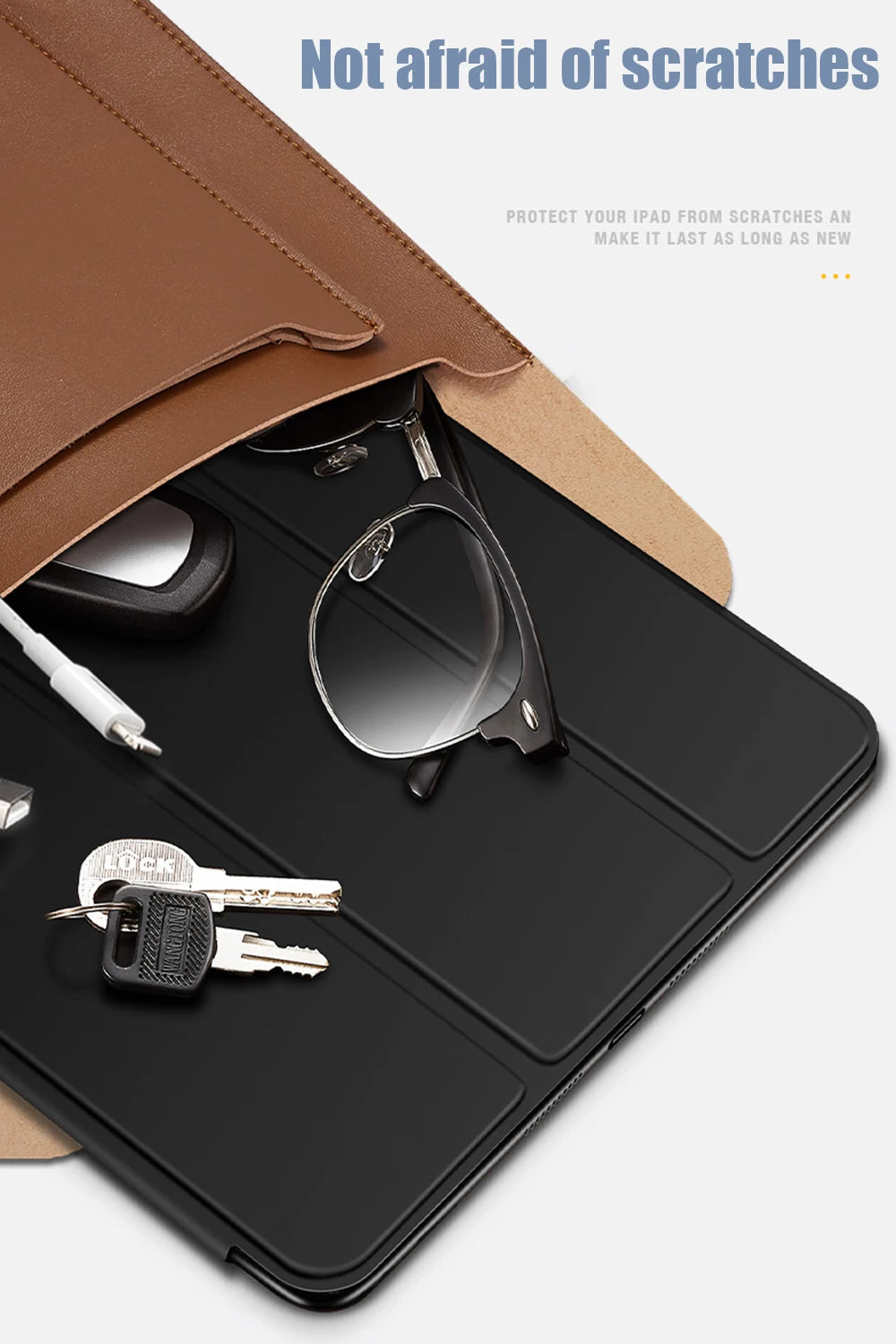 New iPad 10 2022 10th Generation A2696 PU Leather Tablet Folding Smart Cover Funda for Apple iPad 10 9 Inch Protective Case
