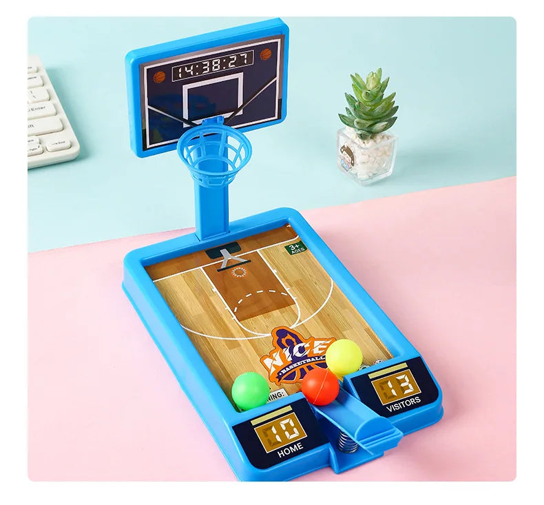New Shooting Game Machine Mini Basketball Rack Shooting Machine Parent-child Interaction Children Indoor Leisure Educational Toy