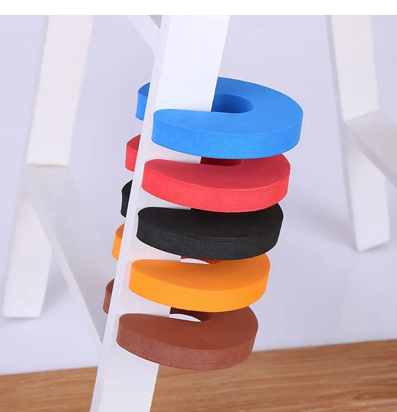 1/5pcs Door Stoppers EVA Kids Protection C Shape Anti Pinch Door Stopper Baby Safety Protect Door Stop Soft Foam Door Clip