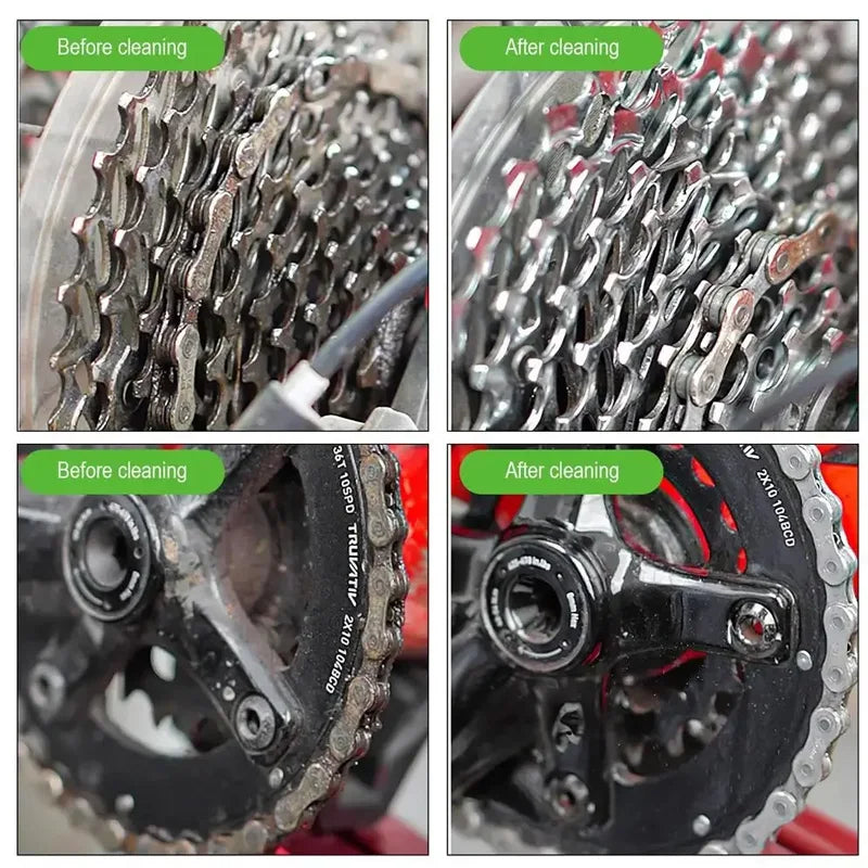 100ml Bike Drivetrain Cleaner Bicycle Chain Cleaning Maintenance Liquid Degreaser Spray Bike Chain Cleaner Bicycle Degreaser