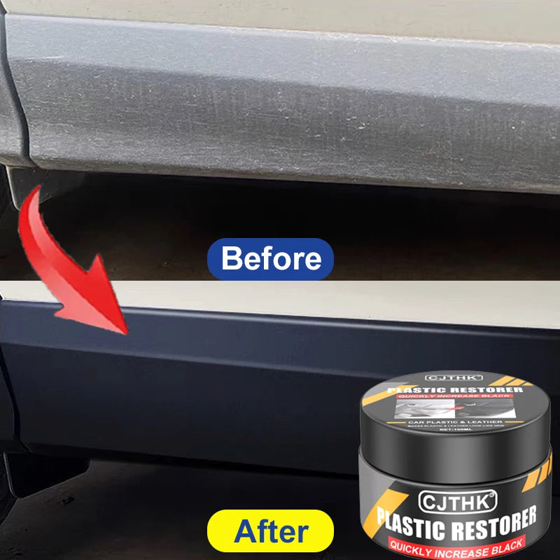 Car Plastic Restorer Back To Black Gloss Car Cleaning Products Plastic Leather Restore Auto Polish And Repair Coating Renovator