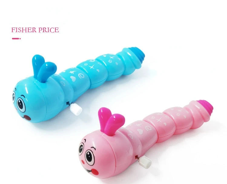 1 Piece Caterpillar Clockwork Cute Cartoon Animals Wind Up Toys for Children Caterpillar Shape Crawling Toy Baby Gift for Kids