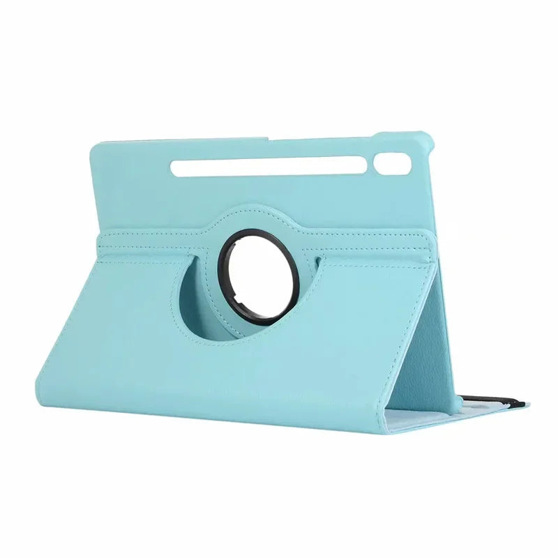 Case For Samsung Galaxy Tab A9 Plus S9 S8 S7 FE Plus 12.4 SM X210 X710 X716 X718 X810 X700 X800 360 Rotating Flip Stand Cover