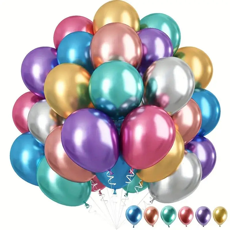 30pieces, Metal Latex Balloons Birthday Party Balloons, Wedding Decorations Party Balloons Wedding Party Decorations