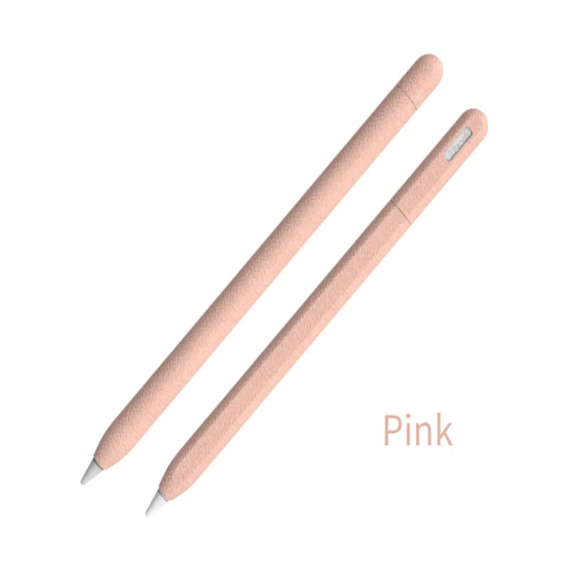 Apple Pencil Case Silicone Tablet Stylus Protection Case Solid Color Shockproof for Apple Pencil 1st Or 2nd Generation Or Pencil Pro
