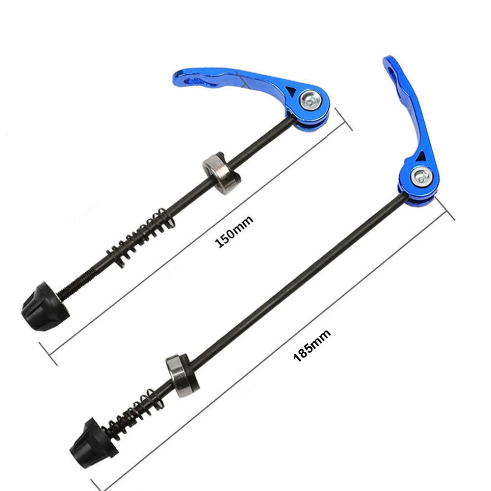 1Pair MTB Bike Rear Tire Quick Release QR Skewer Bicycle Wheel Hub Front 4.5mm Diameter Aluminum Outdoor Cycling Repair Tools