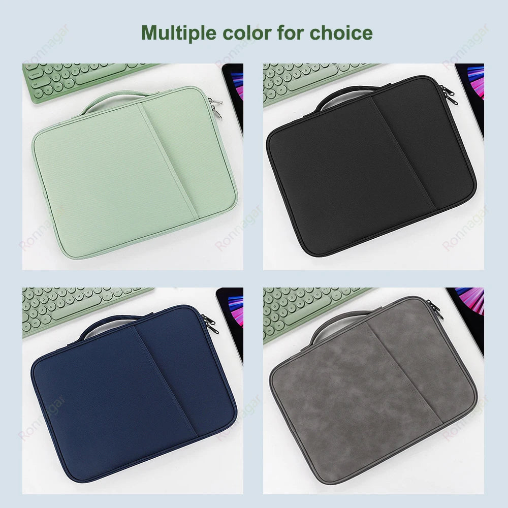 Sleeve Handbag Funda For Samsung Galaxy Tab S10 Plus SM-X820 SM-X826B 12.4" S9/S8/S7 Plus Tab S10 Ultra 14.6 Inch Pouch Case Bag