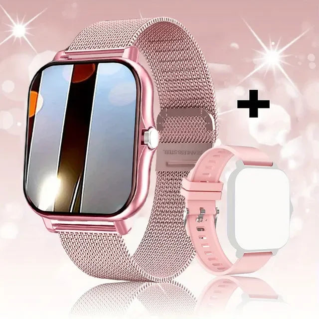 1.83'' Sports Smart Watch Fitness Health Monitor Waterproof Smartwatch Wireless Call Watches for Men Women IOS Xiaomi 2024