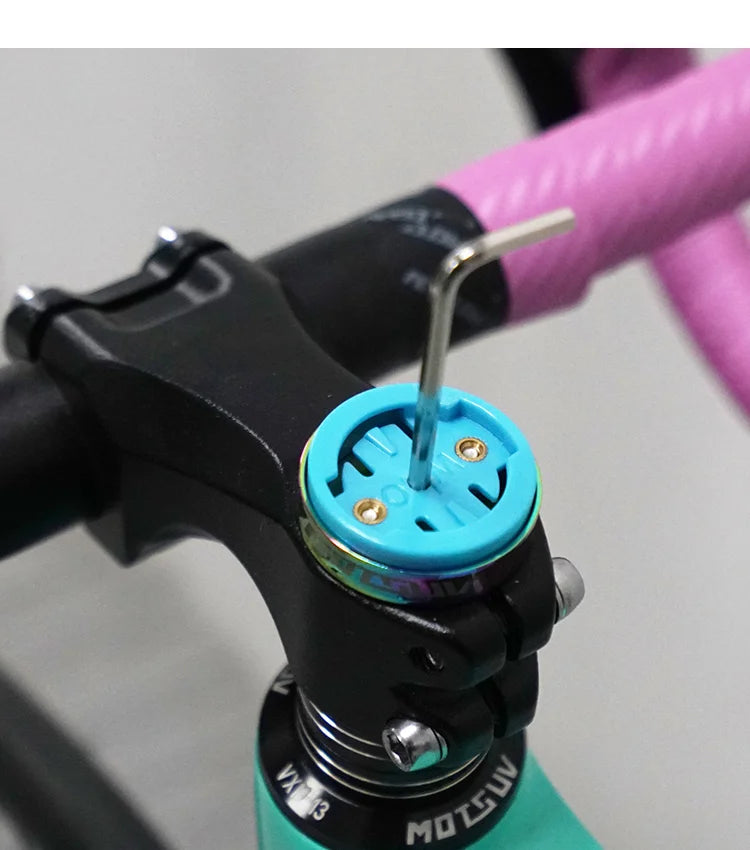 MOTSUV Bicycle Computer Mount Stem Garmin Bryton Wahoo Holder Cycling Stopwatch GPS Speedometer Bracket MTB Bike Accessories