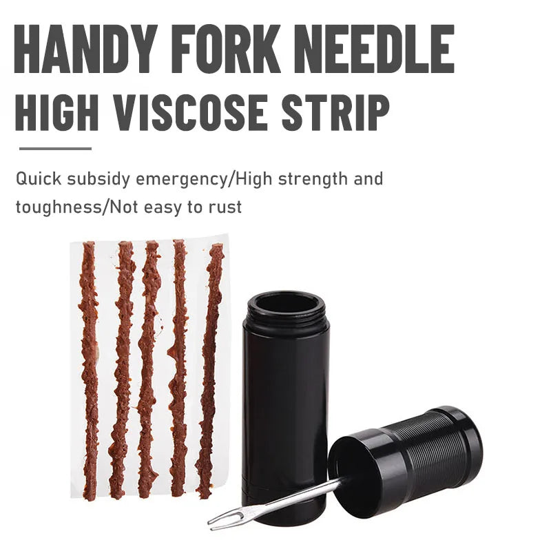 Fast Bike Tubeless Tire Repair Kit Plug EDC Urgent Glue Patch Sealant Rubber Stripes Tyre Drill MTB Road Bicycle Accessories