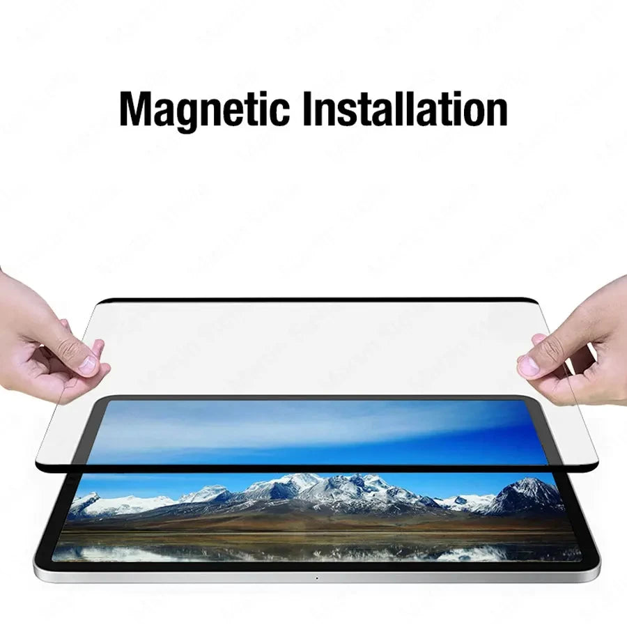 Paper Magnetic Like Screen Protector For Ipad 9 8 7 6 5 9th Generation 10 Ipad Pro 11 12.9 10.5 9.7 Air 5 4 13 2024 Mini 6 Film