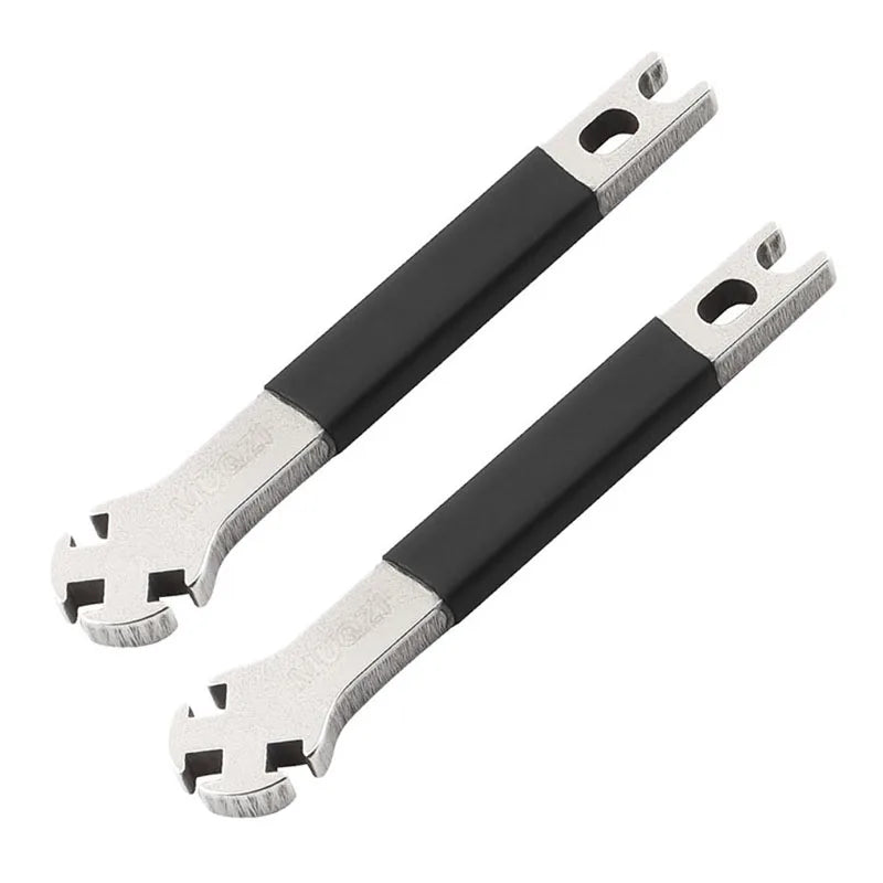 MUQZI Triple Bicycle Spoke Wrench For 3.3 3.4 3.5mm Spoke Nipples Bicycle Wheels Spokes Tension Adjust Tool Bike Repair Remover