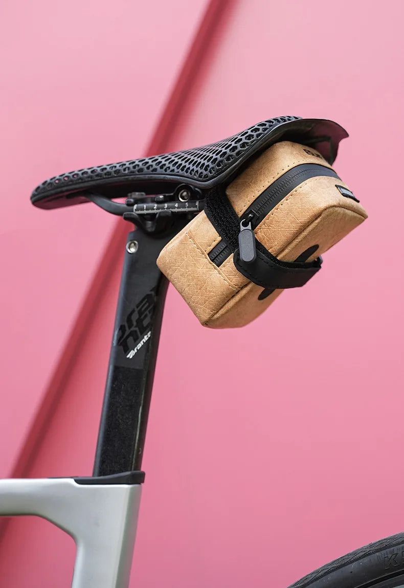 ESLNF Bicycle Bag Tail Rear Cycling Rear Seat DuPont paper Waterproof Saddle Bag MTB Road Bicycle Storage Bag Bike Accessories