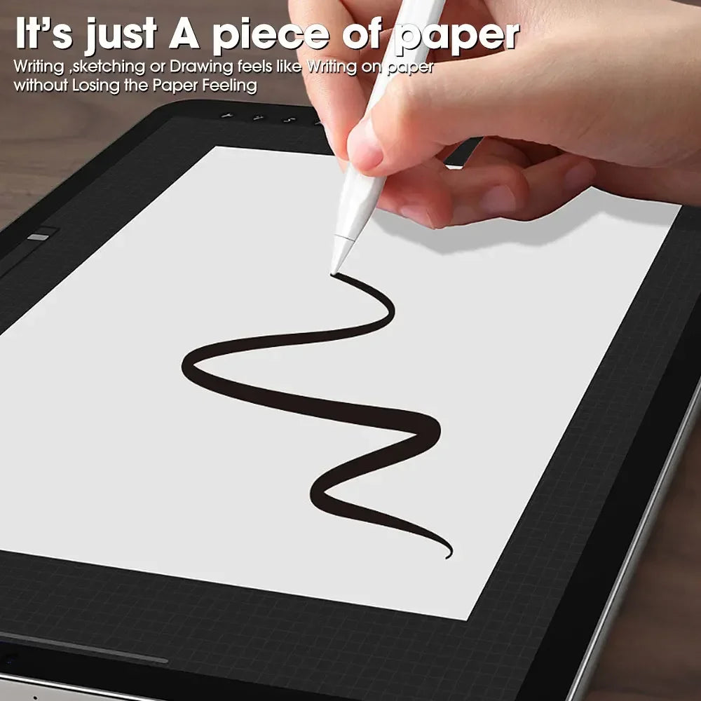 2Pcs/pack Paper Feel Screen Protector Painting Matte PET Film For iPad Pro 11 13 M4 12.9in Air Mini 8th 9th 10th Gen 9.7 10.9