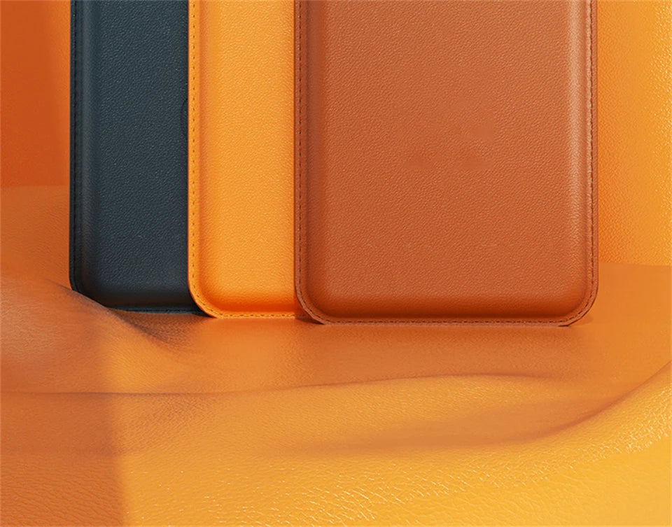 For Magsafe Magnetic Wallet Phone Case For iPhone 14 13 12 Pro Max Leather Card Holder Bag For iPhone 13 mini Cover Accessories