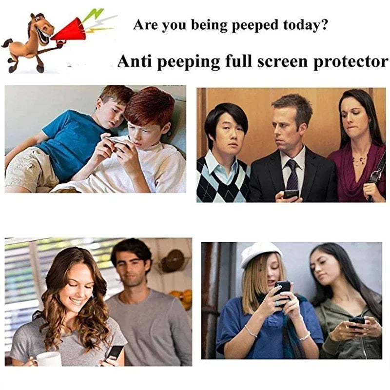 2Pcs Privacy Anti Spy Peeping Soft TPU Film For Google Pixel 8A 8 9 Pro 8pro 9pro XL Screen Protector