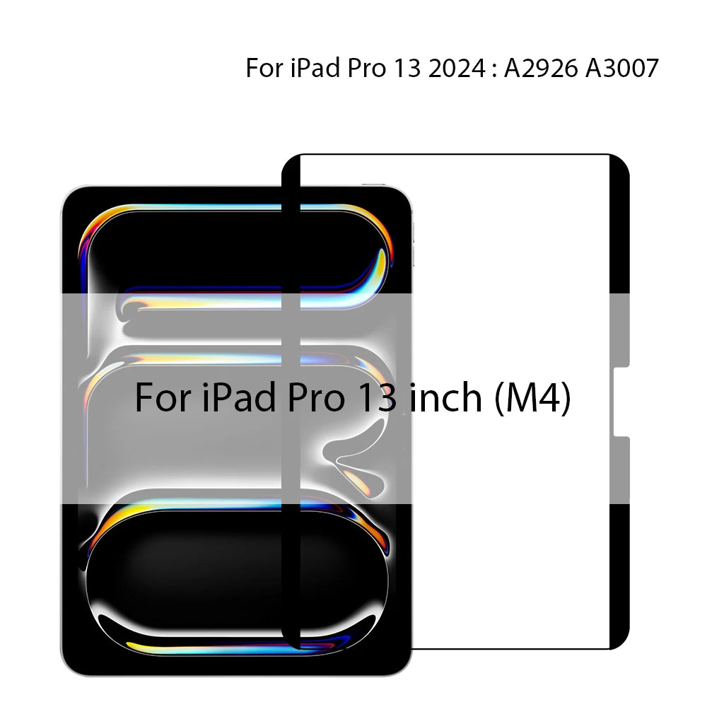 Like Paper Film For Ipad Pro 13 11 2024 12.9 10 9 10th 9th Generation 10.2 Screen Protector On Ipad Air 5 4 2 3 Mini 6 Magnetic