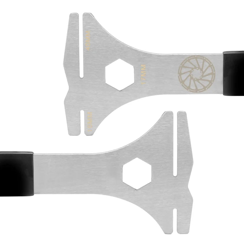 Bike Disc Brake Correction Wrench Stainless Steel Bicycle Brake Rotor Alignment Truing Tool MTB Repairing Correction Wrench