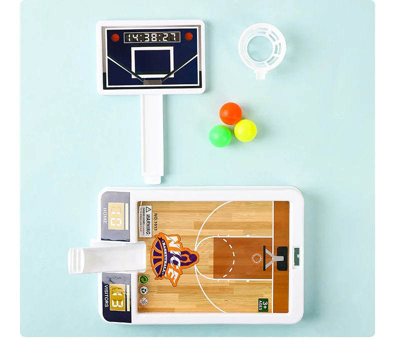 New Shooting Game Machine Mini Basketball Rack Shooting Machine Parent-child Interaction Children Indoor Leisure Educational Toy
