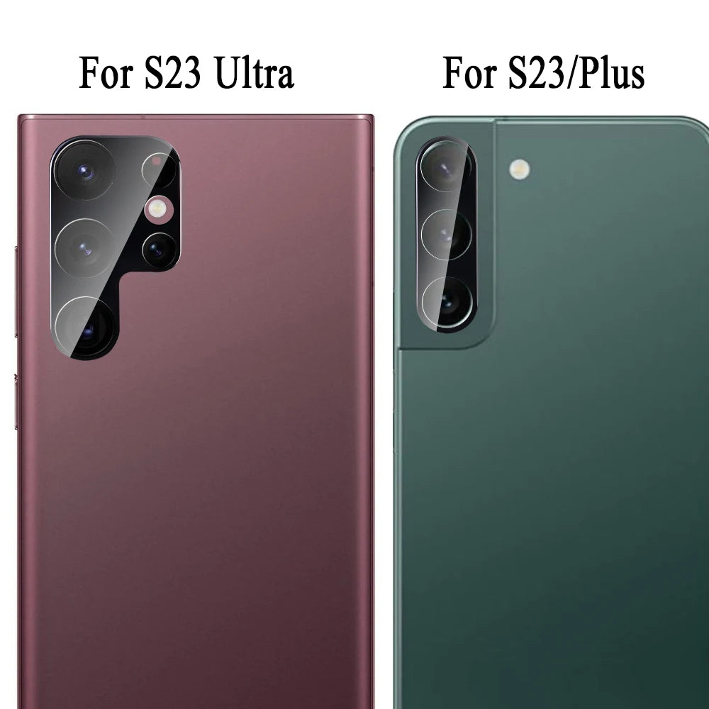3D Camera Lens Protector For Samsung Galaxy S25 S24 S23 S22 Ultra Plus Back Camera Len Cover Tempered Glass Film For S23Plus