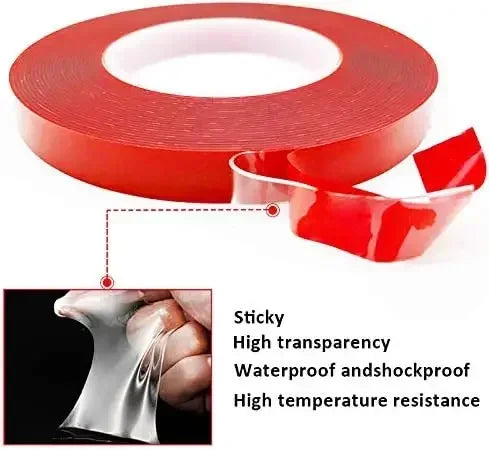 Double Sided Tape Strong Fixation Transparent Tape Waterproof No Traces High Viscosity Self Adhesive Tapes Fixed Stickers