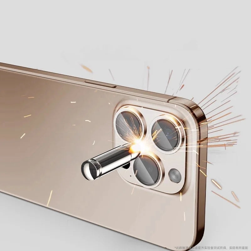 Metal Camera Protector For iPhone 16 Pro Max Alloy Case Lens Protective Glass For iPhone 16Pro Back Lens Cap