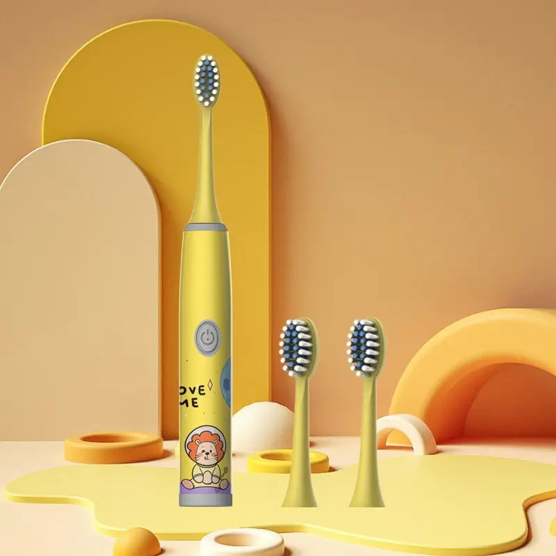 Children's ElectricToothbrushFor Both Men And Women, Suitable For Children Aged 3-15 Years Old. Soft Bristled Brush. Electric