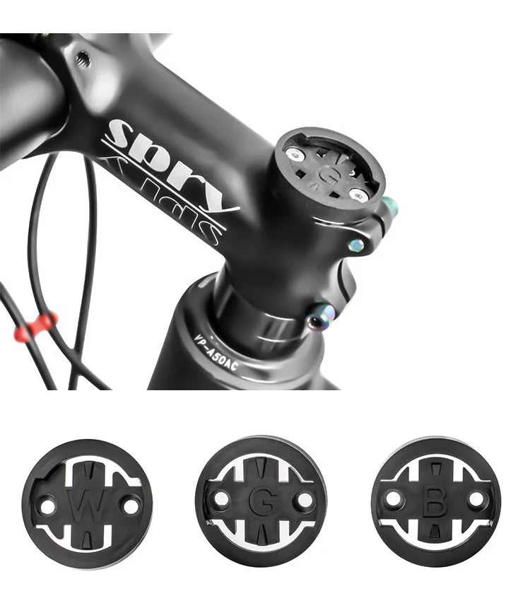 MUQZI Bicycle Computer Mount For Garmin Bryton WAHOO Computer Holder Stem Top Cap Adapter Bicycle Accessories