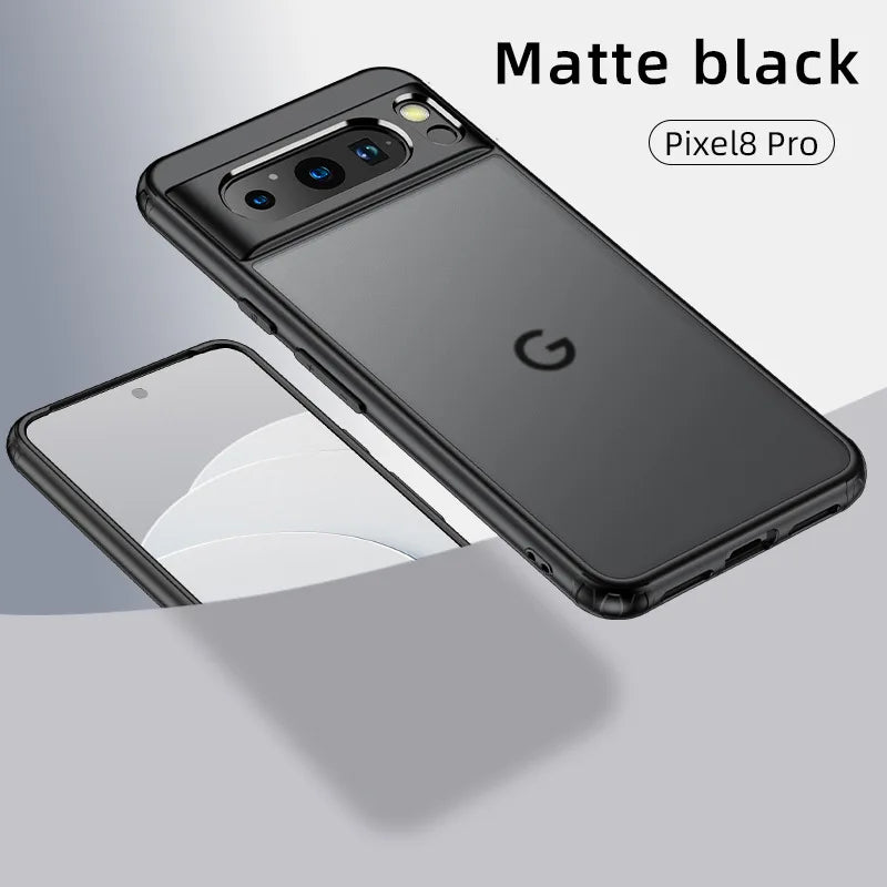 2025 Fashion Magnetic Case For Google Pixel 9 Pro 8 8A 7 Dull Polish Wireless Charger Cover Anti-knock Cases For Pixel7A Pixel9A