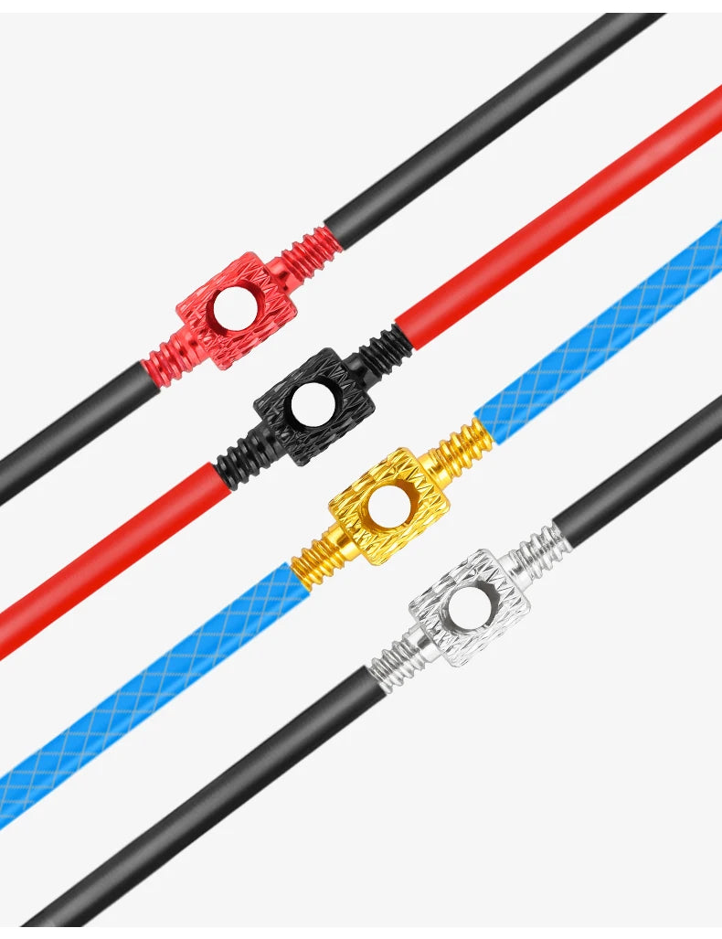 MUQZI 5/10pcs Internal Cable Routing Tool Bicycle Brake Shift Cable Housing Hydraulic Hose Routing Repair Adapter Bike Tools