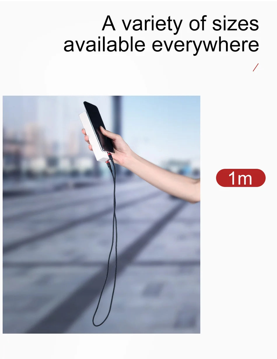 USLION 5A Micro USB Cable Fast Charger for Samsung Xiaomi LG