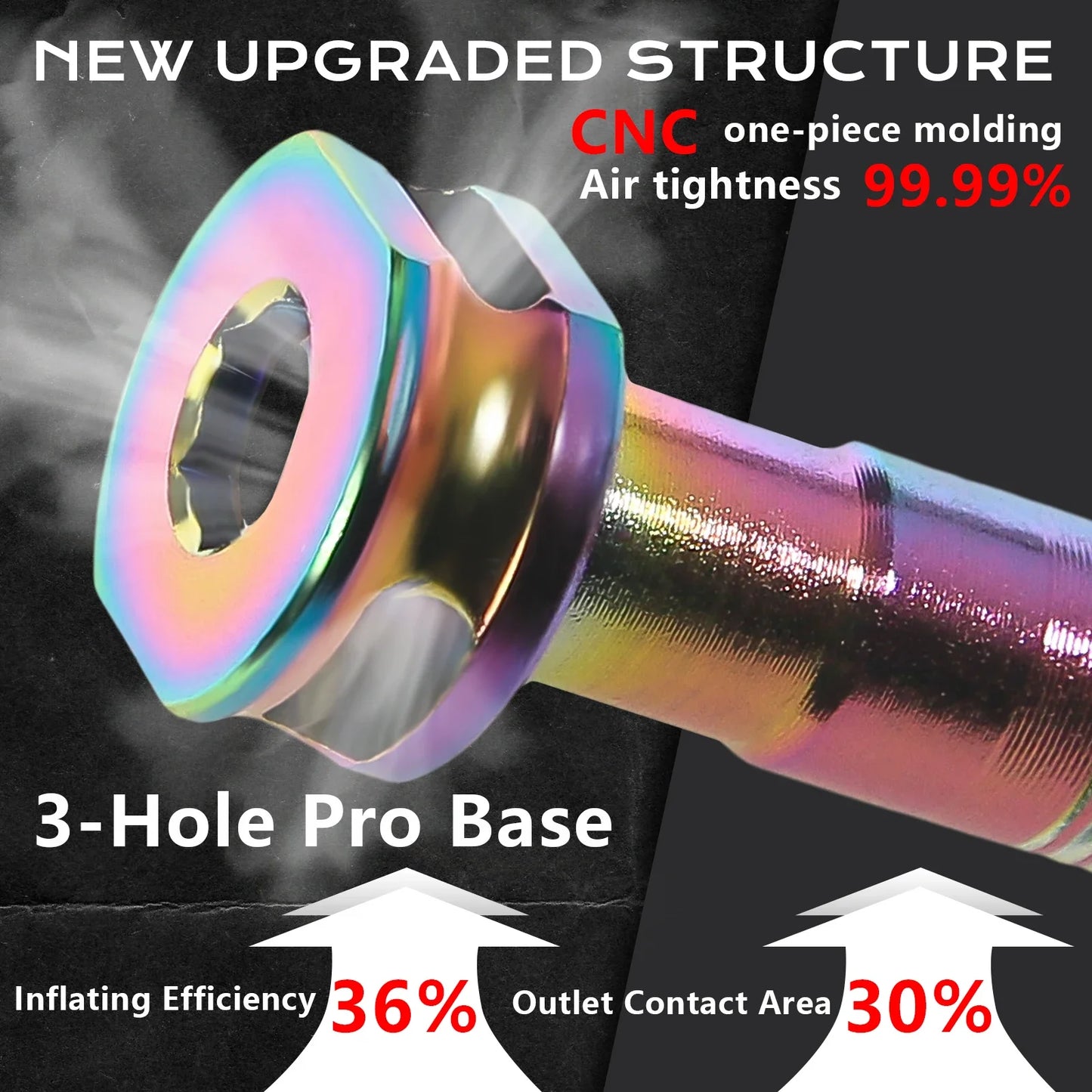 BUCKLOS Bike Tubeless Valve 40MM 44MM 55MM 60MM Road Mountain Bicycle Presta Valves High Quality Tire Nipple MTB Accessories