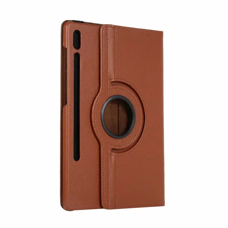 Case For Samsung Galaxy Tab A9 Plus S9 S8 S7 FE Plus 12.4 SM X210 X710 X716 X718 X810 X700 X800 360 Rotating Flip Stand Cover