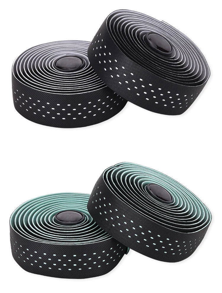 New Road Bike Handlebar Tapes Shock-absorbing Cycling Anti-slip Handlebar Bar Tape Wear-Resistant Bicycle Strap Bikes Belt