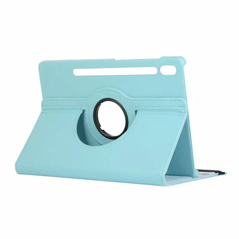 Case For Samsung Galaxy Tab A9 Plus S9 S8 S7 FE Plus 12.4 SM X210 X710 X716 X718 X810 X700 X800 360 Rotating Flip Stand Cover