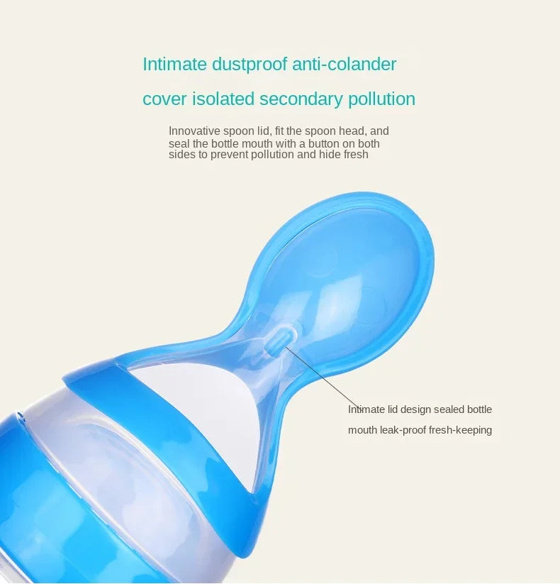 4Pcs Baby Feeding Bottle with Fruit Pacifier Set Baby Spoon Bottle Toddler Fresh Vegetable Fruit Feeder Kids Feeding Supplies