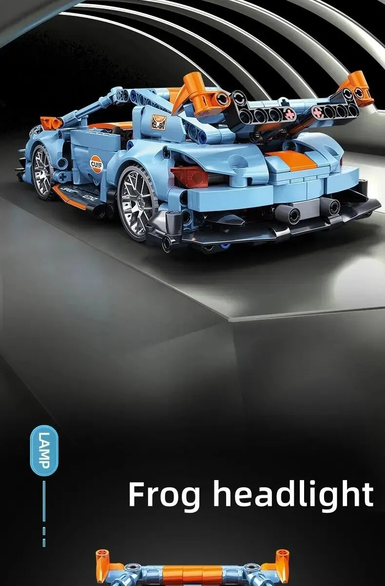 523pcs Building Blocks City Speed Car Festive Gift Giving Racing Vehicle with Super Racers Bricks Toys for Children Boy Gift523p