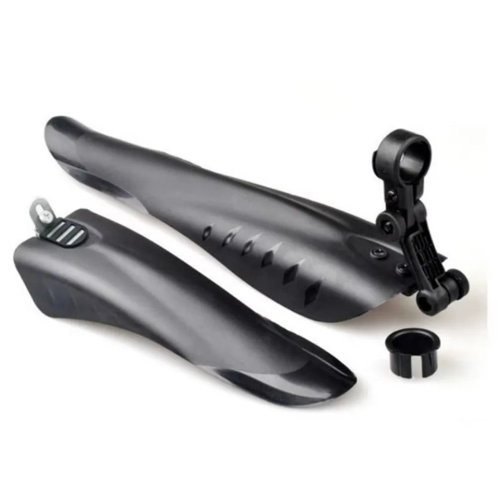 2pcs Bicycle Fender PP Soft Plastic Suitable Bicycles Rear Shock BIKE Thicken Splash Protection Accessory