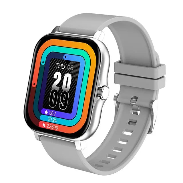 Sport Smart Watch Fitness Health Monitor Waterproof Smartwatch Bluetooth Call Watches for Men Women IOS Xiaomi Huawei 2024