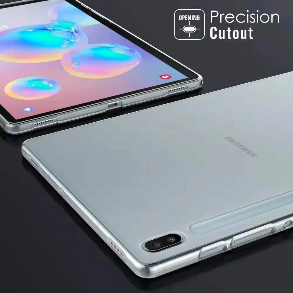 For Samsung Galaxy Tab S7/S8/S9 Plus Fe Case SM-T870 T970 T860 P610 T736 X800 X806 Cover Screen Protector for Tab S6 lite 10.4