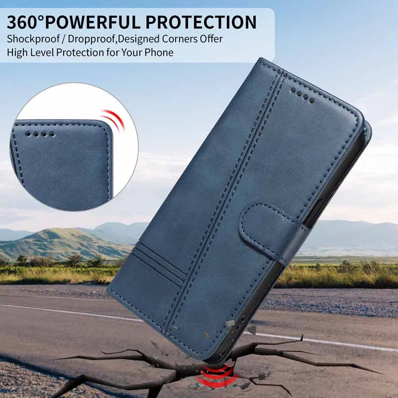Wallet Case For Samsung A15 A25 A35 A55 5G Flip Leather Stand Card Book Coque for Galaxy A05 A05S M15 M35 M55 M 35 Phone Cover 