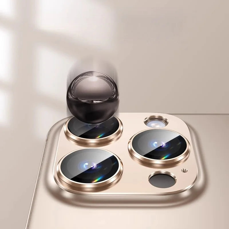Metal Camera Protector For iPhone 16 Pro Max Alloy Case Lens Protective Glass For iPhone 16Pro Back Lens Cap