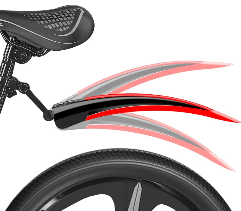 2pcs Bicycle Fenders Splash Fender Guard Set Mountain Bike Rear Front Mudguard Cycling Riding Accessories For 20/22/24/26 Inch