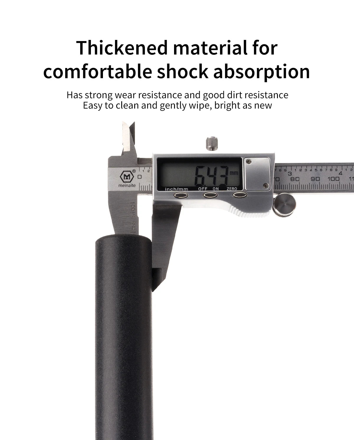 MANA MTB Bike Silicone Grip Thickening Lightweight Comfortable Shock Absorption Bicycle Handlebar Grip