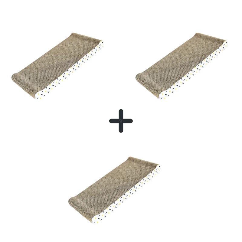 Cat scratching board, cardboard double-sided cat scratching board large wide corrugated modern sofa bed cat supplies, cat toys