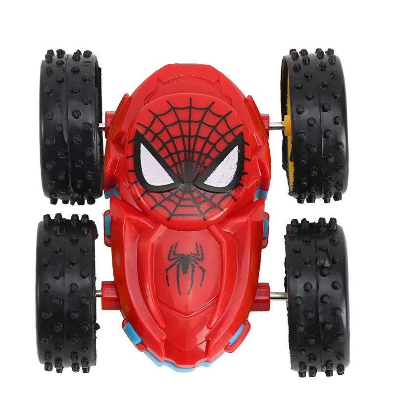 Kids Spider Dump Truck Inertia Car 360 Degree Impact Resistant Double Sided Car Children's Puzzle Toys Student Prize Gifts