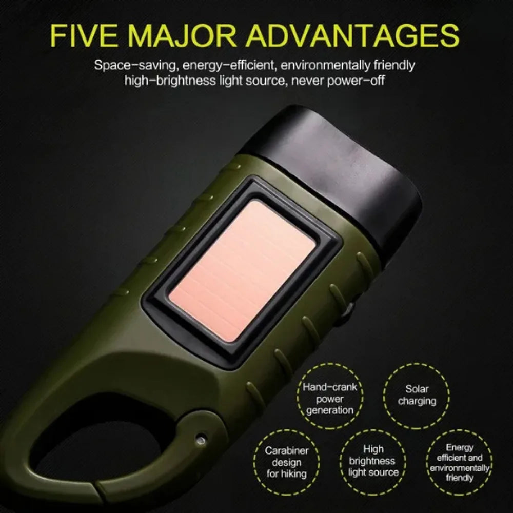 USB Rechargeable LED Multifunctional Strong Light Pocket Keychain Flashlight Waterproof Outdoor Hiking Camping Mini Flashlight